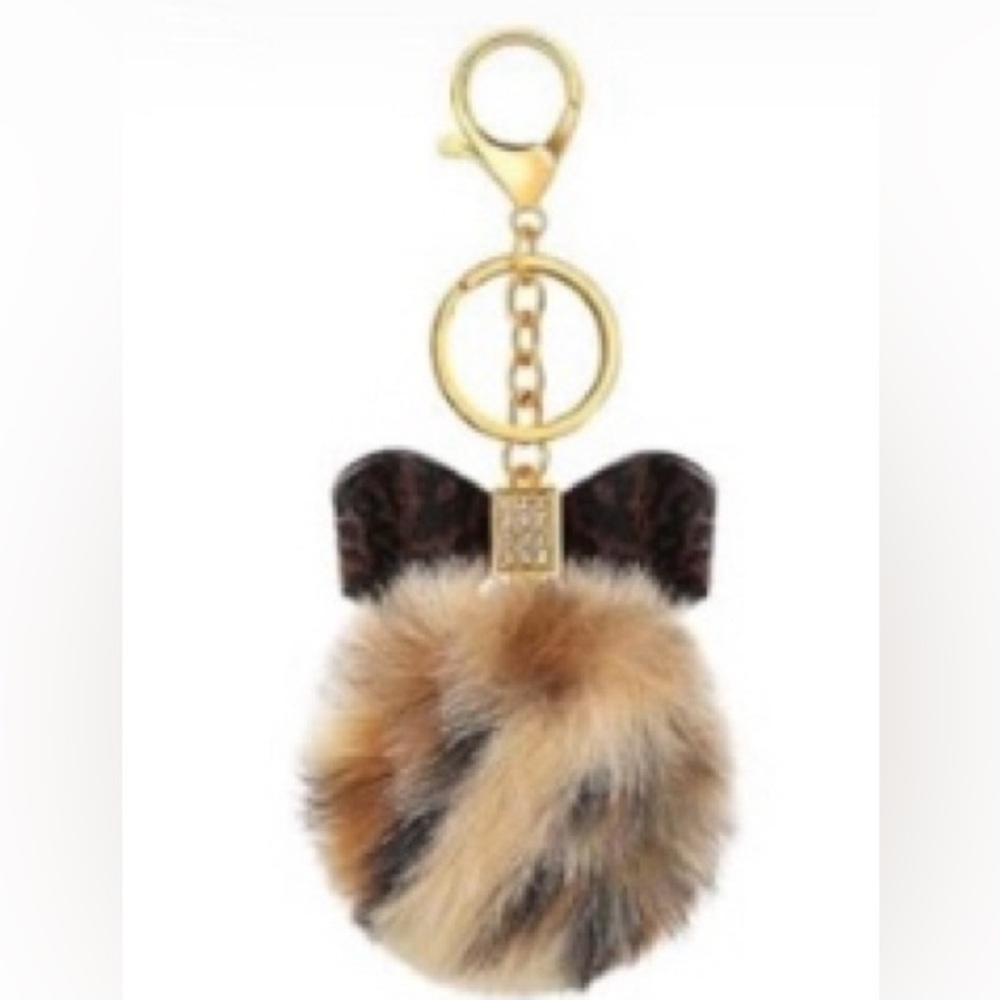 Fluffy Pom Pom Keychain , Variety Colors, with BLING🤩